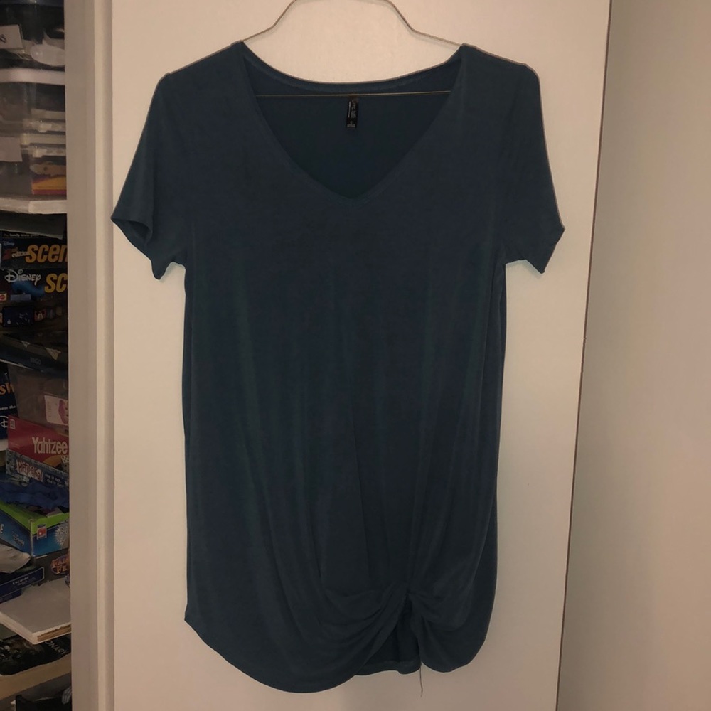 Dark turquoise dress shirt